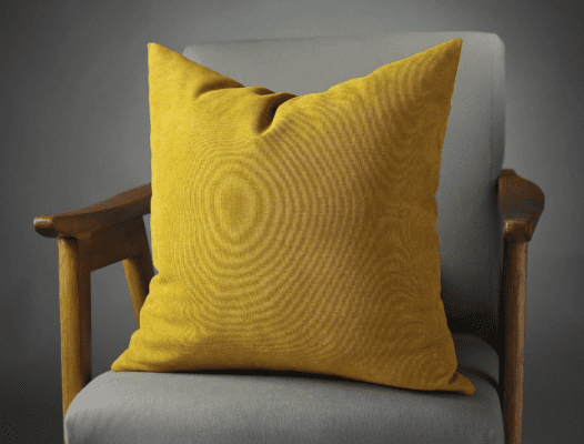 Mustard Cushions