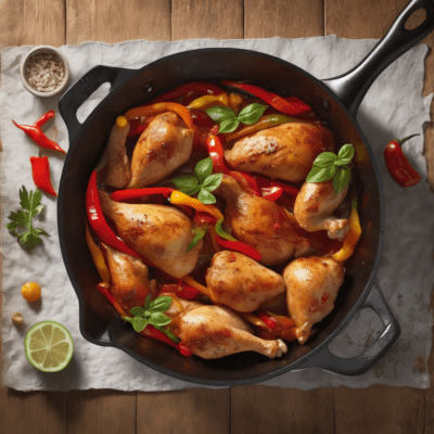  chicken and peppers recipe