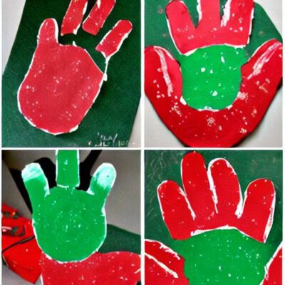 christmas handprint crafts